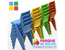 Silla infantil PARQUEDEBOLAS - Parquedebolas.com